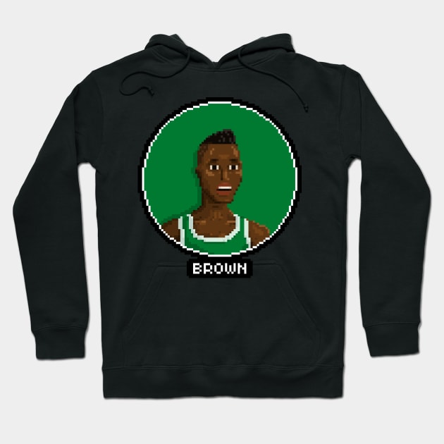 Dee Brown Hoodie by PixelFaces